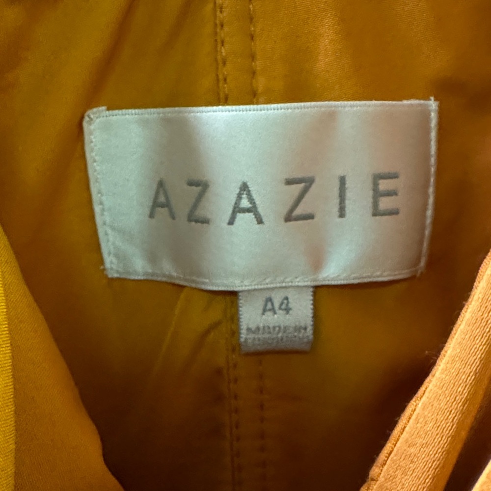 Azazie Butterscotch Bridesmaid Dress - Picture 2 of 5